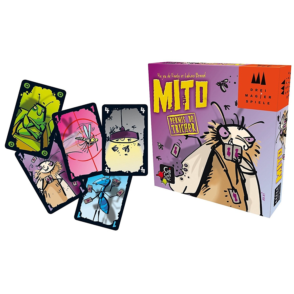 Kidissimo: Un petit jeu de société devenu un grand classique, où tricher  est la règle : Mito, chez Gigamic. Dès 7 ans.
